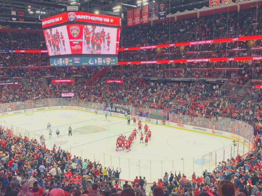 Miami: Florida Panthers Ice Hockey Game Ticket - Cheer on the Home Team