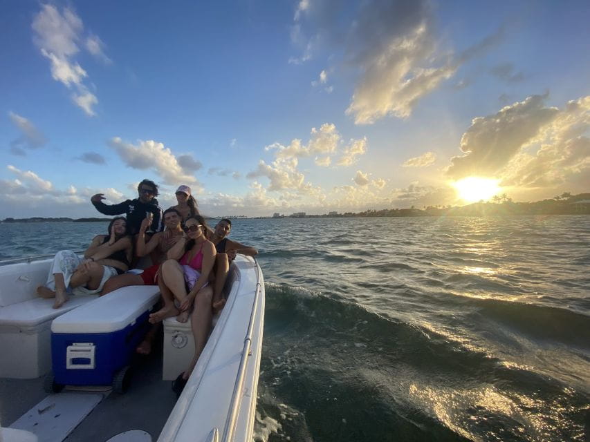 Miami: Private Sunset Boat Tour With Bottle of Champagne - Highlights of the Experience