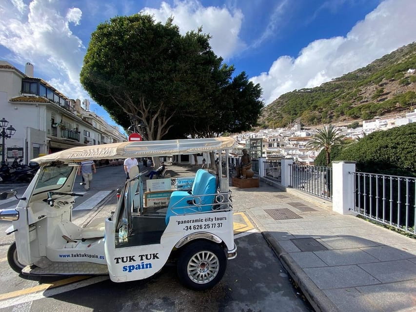 Mijas: Panoramic City Tour With an Electric Tuk Tuk - Booking Options