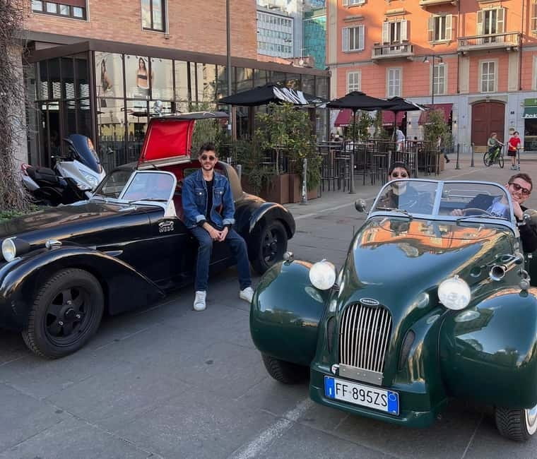 Milan: City Highlights driving a Vintage Car - Key Points / Takeaways
