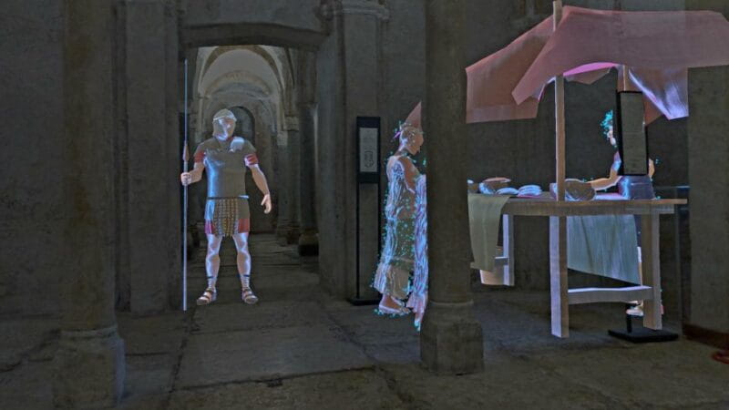 Milan | In the Crypt of time, holographic tour - Milan’s Hidden Depths: Exploring the Crypt of San Sepolcro with a Holographic Twist