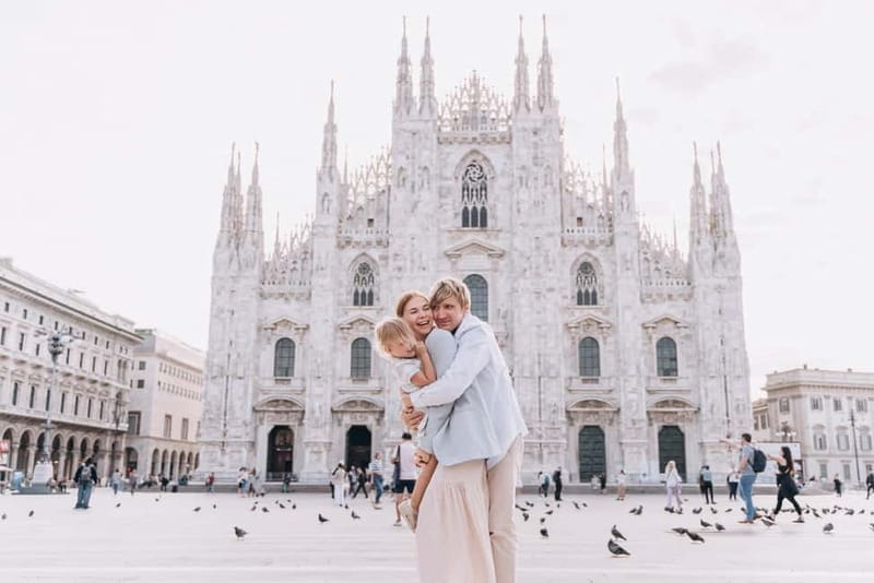 Milan: Photoshoot at the Cathedral - The Photos and Delivery