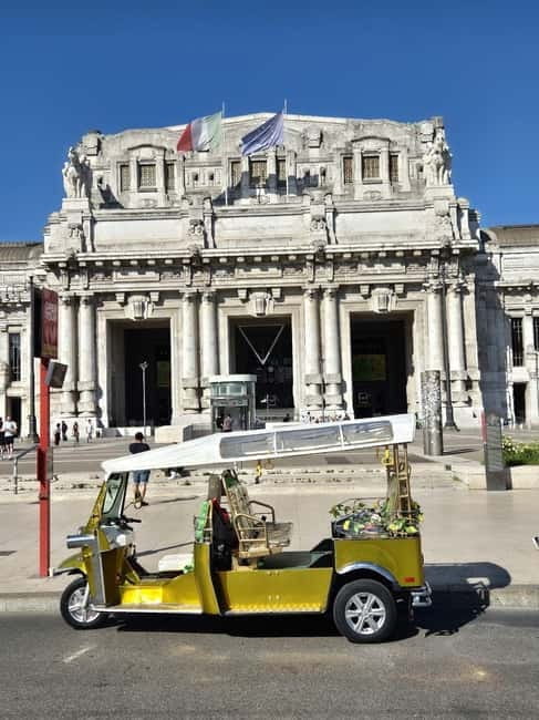 Milan: Private Tuk Tuk Tour with Hotel Pickup - Key Points / Takeaways