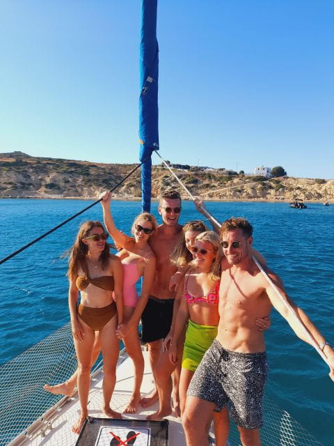 Milos : Private Full Day Cruise to Kleftiko With Lunch - Cuisine and Meals