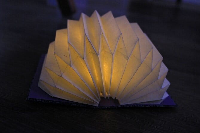 Mini Origami Lamp and Mizuhiki Knot Belt Workshop in Ueno - Reviews and Feedback
