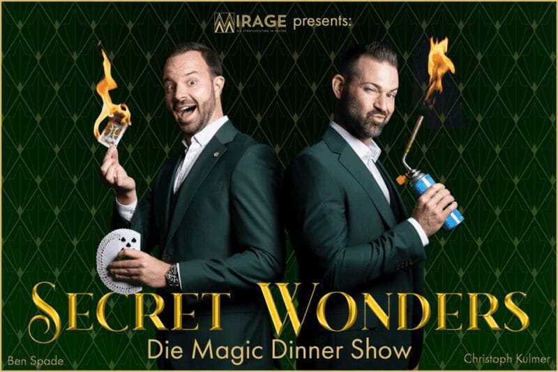 Mirage Vienna: Secret Wonders - Magic Dinner Show - Magic and Mystery in Vienna: The Mirage Vienna Secret Wonders Dinner Show