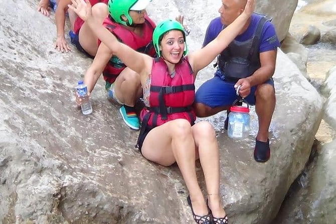 Mix Tour: Canyoning, Rafting, Zipline, From Alanya-Side-Antalya - Second Stop: Canyoning