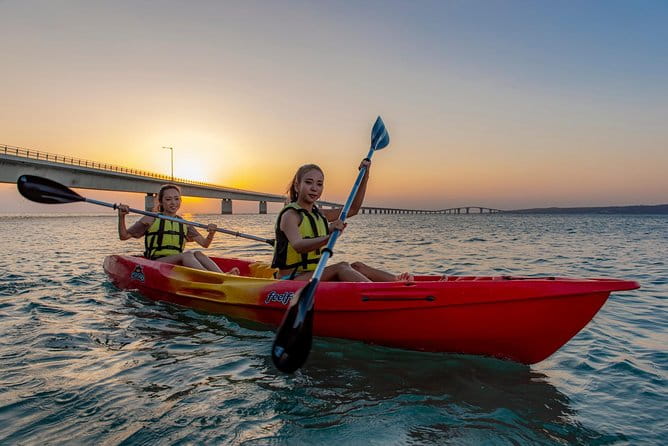 Miyakojima / Sunset Kayak Tour - Included in the Experience
