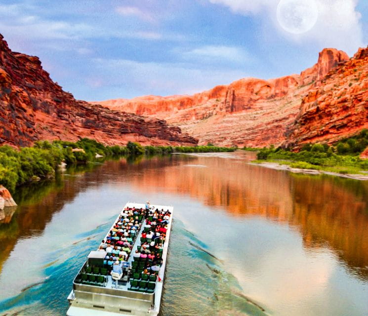 Moab: Colorado River Dinner Cruise With Music and Light Show - Sights and Narration
