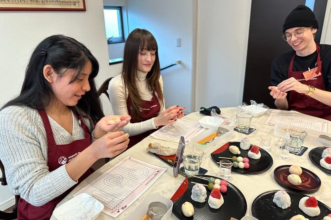 Mochi and Nerikiri Wagashi Combination Cooking Class - Meeting and Pickup