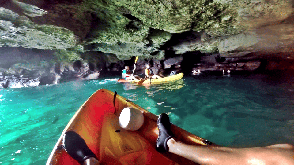 Mogán Beach: Guided Kayak to Caves and Snorkeling Tour - Experience Highlights