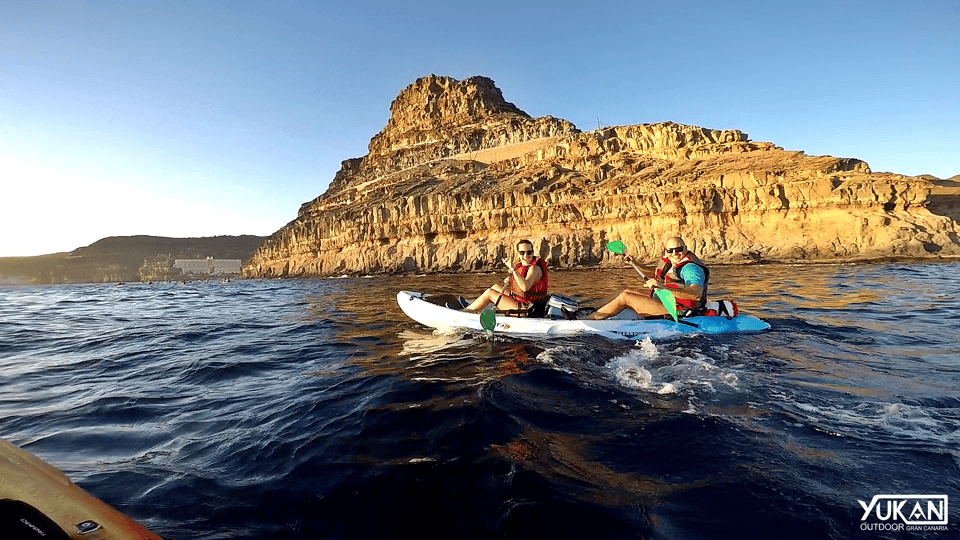 Mogán Beach: Guided Kayak to Caves and Snorkeling Tour - Tour Inclusions