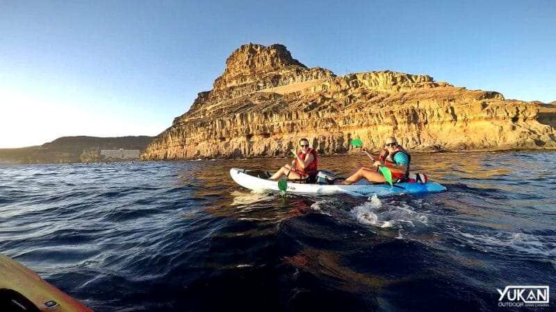 Mogán: Guided Kayak to Caves and Snorkeling Tour - The Beauty of the Caves and Cliffs