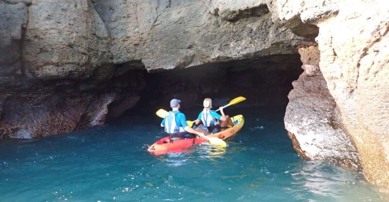 Mogán: Guided Kayak to Caves and Snorkeling Tour - Cliff Jumping: A Thrilling Bonus