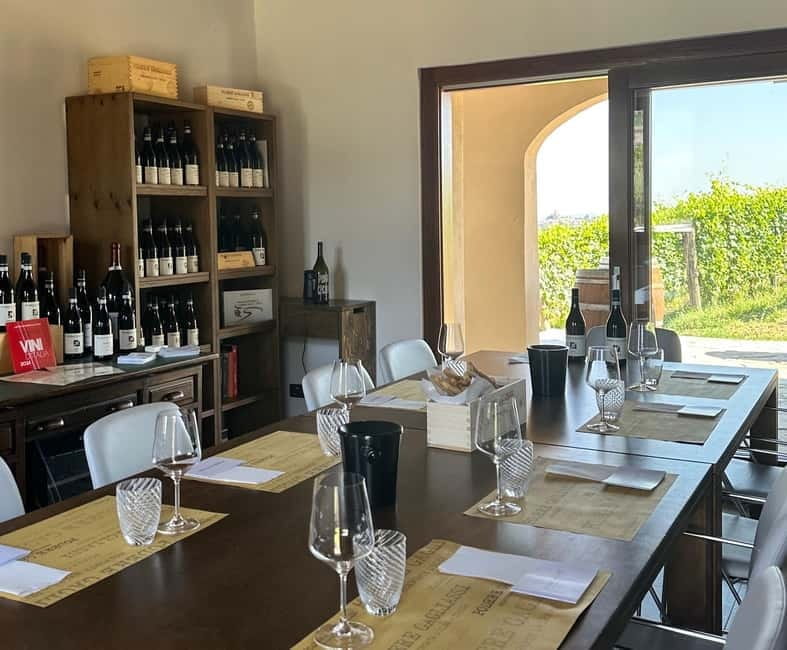 Monforte d'Alba: Wine Tasting, Cellar Visit, and Vineyard Tour - Visiting the Underground Cellar