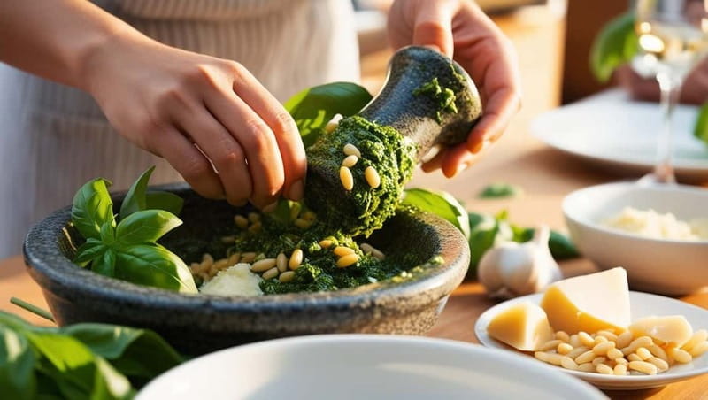 Monterosso al Mare: "Make your Pesto" Cooking Class- 5 Terre - The Sum Up: A Tasty Piece of Liguria to Take Home