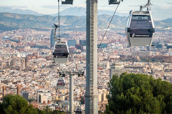 Montjuïc Cable Car Entry Voucher With Audio Tour on Your Phone - Meeting and End Point Details