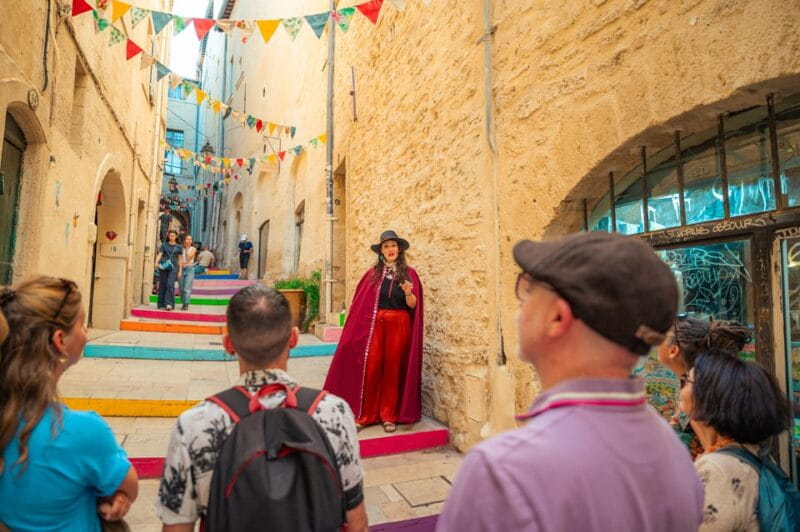 Montpellier: Walking Tour with a Nostradamus Actor-Guide - Entering Montpellier’s Mystical Streets
