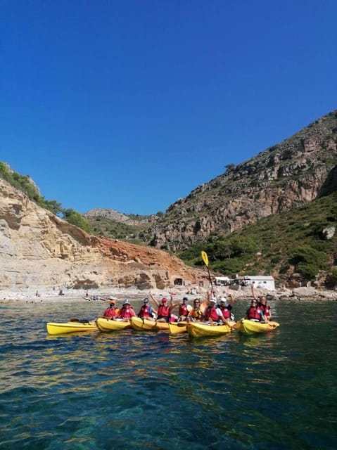 Moraira: Kayak Trip From Moraira to Benitachell - Pricing and Booking
