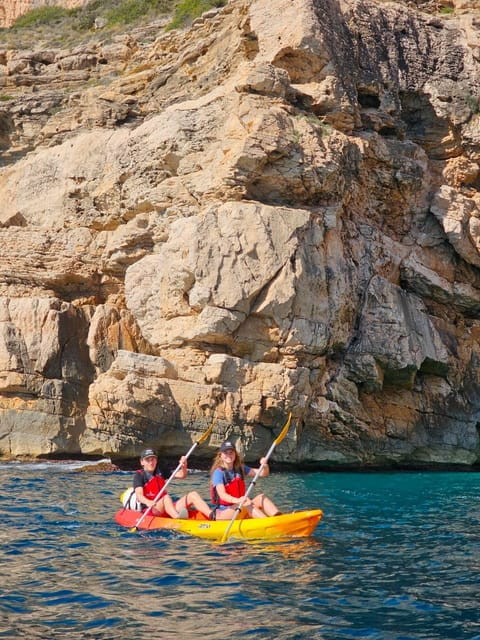 Moraira: Kayak Trip From Moraira to Benitachell - Snorkeling Opportunities