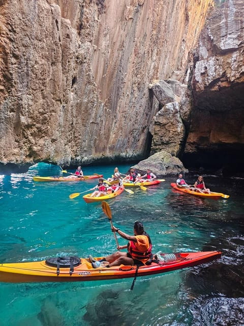 Moraira: Kayak Trip From Moraira to Benitachell - Geological Wonders