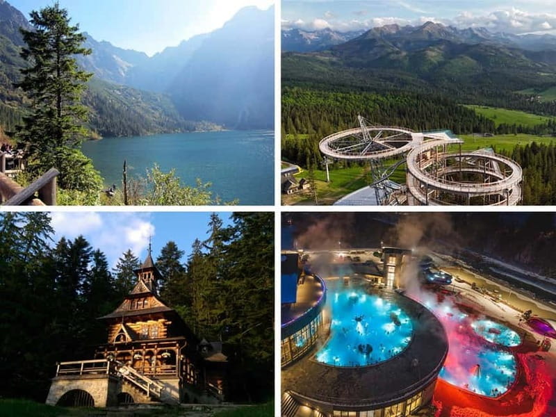 Morskie Oko Lake, Skywalk, Zakopane & Thermal Baths Tour - SkyWalk in Poronin: A Treetop Adventure
