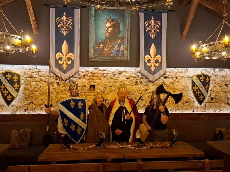 Mostar: Medieval 3 course Dinner with Drinks - Key points / Takeaways