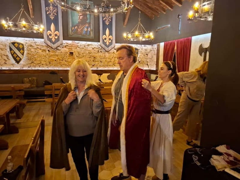 Mostar: Medieval 3 course Dinner with Drinks - Drinks: Medieval Style and Plenty to Go Around