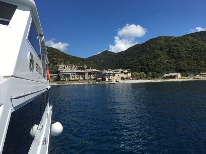 Mount Athos Glassbottom Cruise with Ammouliani Island visit - Key points / Takeaways