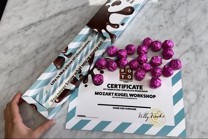 Mozart Kugel Workshop in Chocolate Museum Vienna "BO-YO" - Key Points