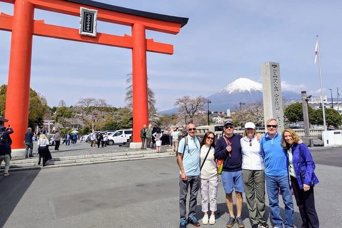 Mt.Fuji Area Tour From Shimizu Port /Sedan Taxi - Tour Itinerary and Duration