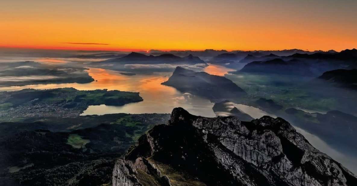 Mt. Pilatus and Mt. Titlis 2-Day Tour From Zurich - Descending Mt. Pilatus by Cogwheel Railway