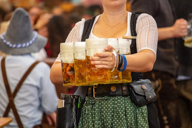 Munich City Walk and Oktoberfest Tour With Beer Tent Reservation - Included Food and Beverages