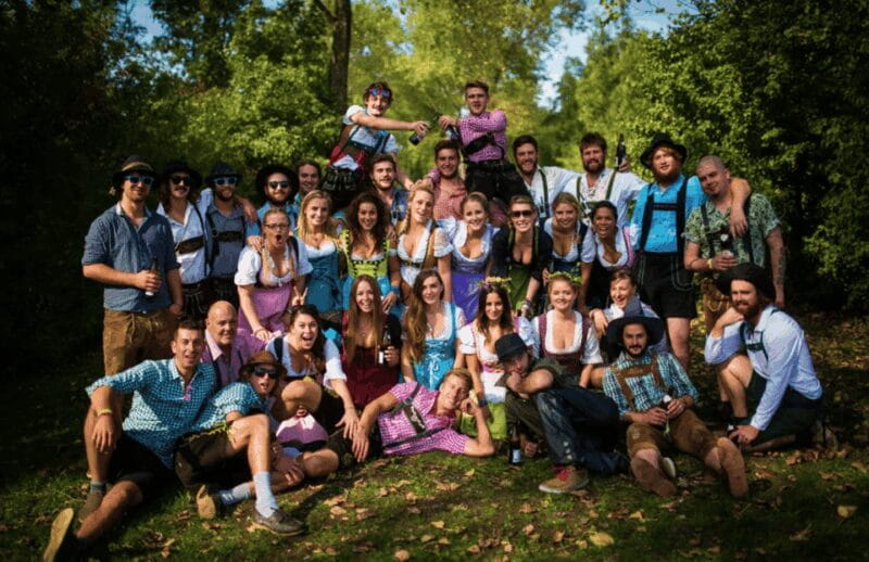 Munich Oktoberfest Camping (All Year) - Daily Routine and Activities