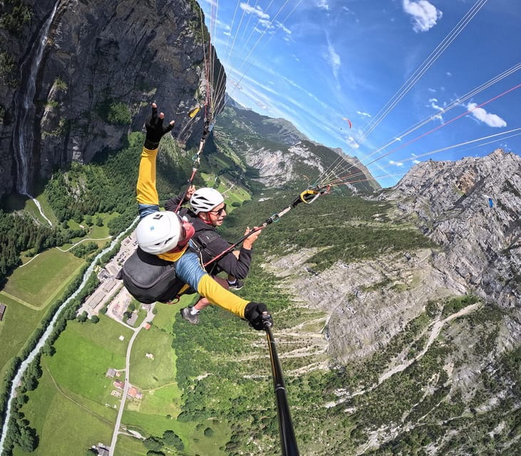 Mürren: Paragliding over Lauterbrunnen Cliffs and Waterfalls - Price and Logistics