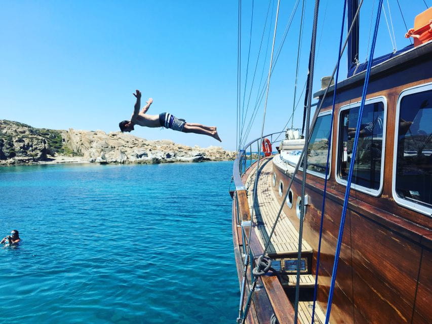 Mykonos: Delos and Rhenia Islands Cruise With BBQ Meal - Optional Services