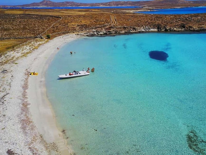Mykonos: Delos and Rhenia Land Cruise with Fruit and Snacks - Starting Point and Logistics