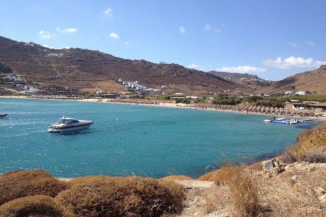 Mykonos driving tour - Agios Sostis Beach: Wild and Quiet