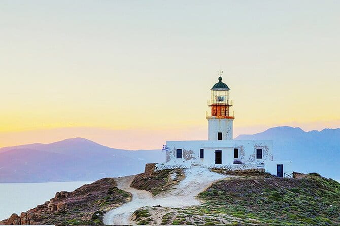 Mykonos driving tour - Agios Ioannis Beach: Across from Delos