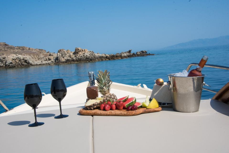 Mykonos: Private Cruise by Wooden Boat With Snorkeling - Included Amenities