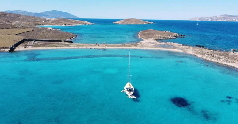 Mykonos: Rhenia Island Sunset Cruise with Transfer and Meal - Key Points / Takeaways