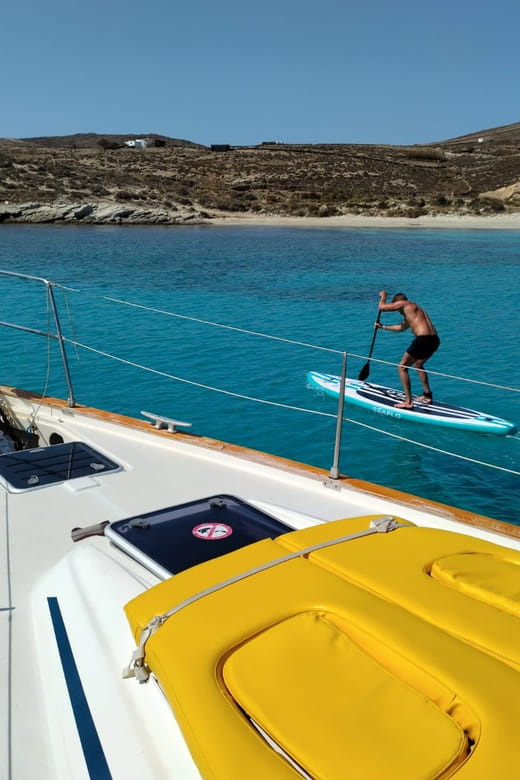 Mykonos: Rhenia Island Sunset Cruise with Transfer and Meal - Frequently Asked Questions