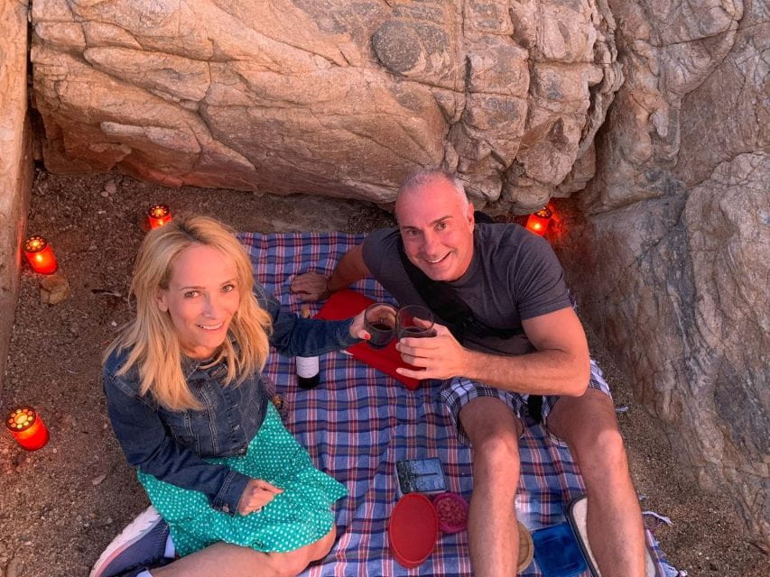 Mykonos Romantic Bike Tour With Private Picnic at the Beach - Scenic Bike Ride