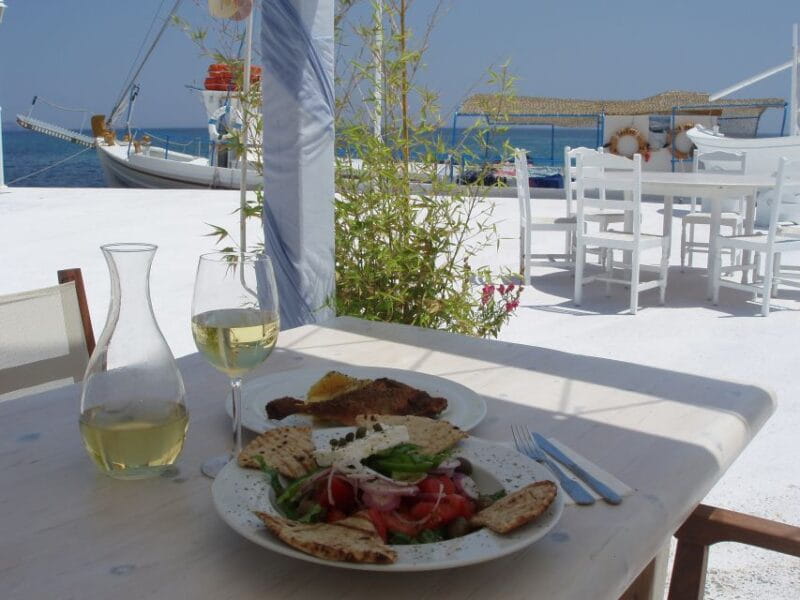 Mykonos: South Coast Cruise - Lunch at Kalafatis Bay: A Greek Feast