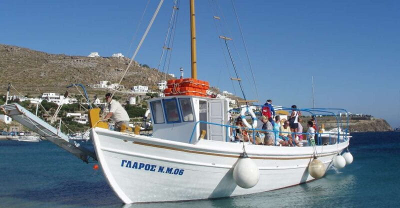 Mykonos: South Coast Cruise - Returning via Platis Yialos