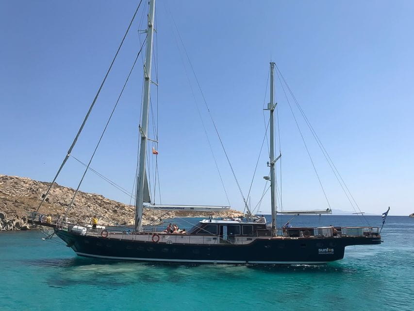 Mykonos: Yacht Cruise to Rhenia and Guided Tour of Delos - Duration and Price