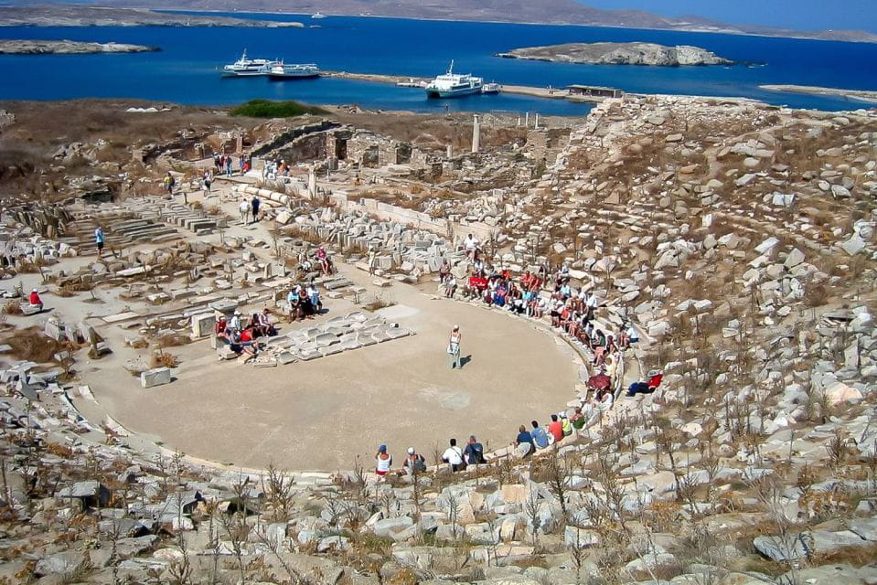 Mykonos: Yacht Cruise to Rhenia and Guided Tour of Delos - Reservation Options
