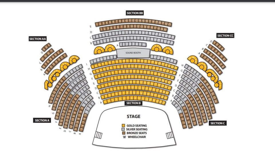 Myrtle Beach: Legends in Concert Live Tribute Show Ticket - Venue Information