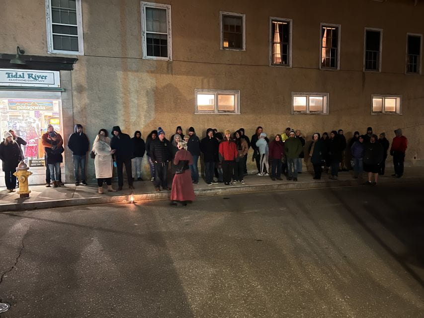 Mystic: Guided Ghost Tour of Downtown Mystic at Night - Storytelling