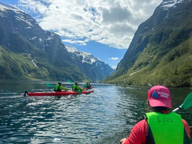 Nærøyfjord Full-Day Guided Kayaking Trip - The Itinerary in Detail